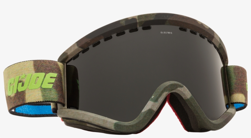Electric Egv Snow Goggle G - Electric Egv Goggles With Bonus Lens G.i. Joe Camo/jet, transparent png