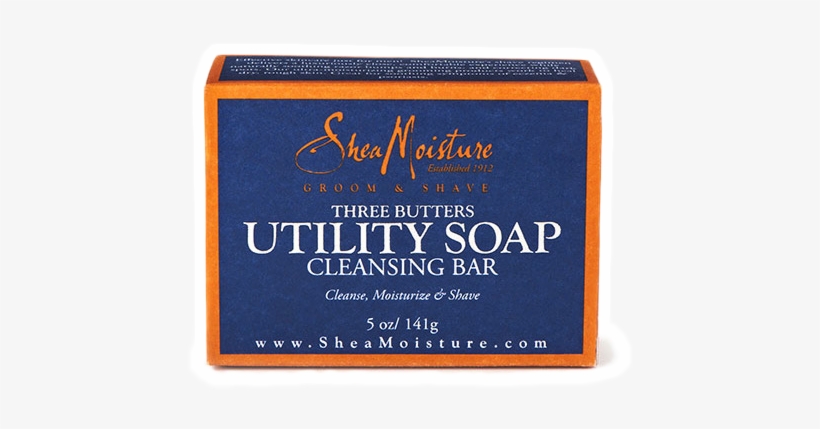Shea Moisture Utility Soap - Shea Moisture - Three Butters Utility Soap Cleansing, transparent png