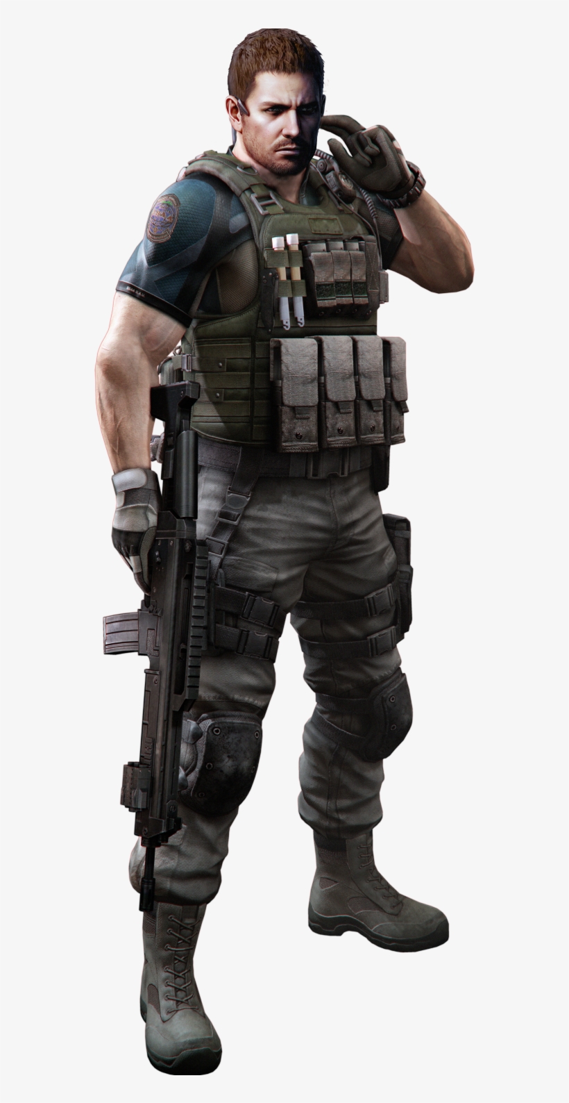 "i'll Make Everything Right Just You Wait And See " - Resident Evil 7 Chris Redfield, transparent png