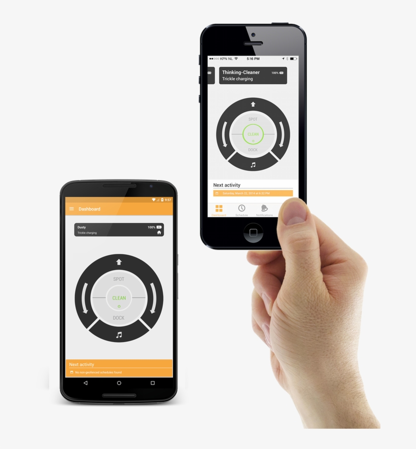 Kickstarter Thinking Cleaner For Roomba 7xx/8xx Models - Roomba Robot, transparent png