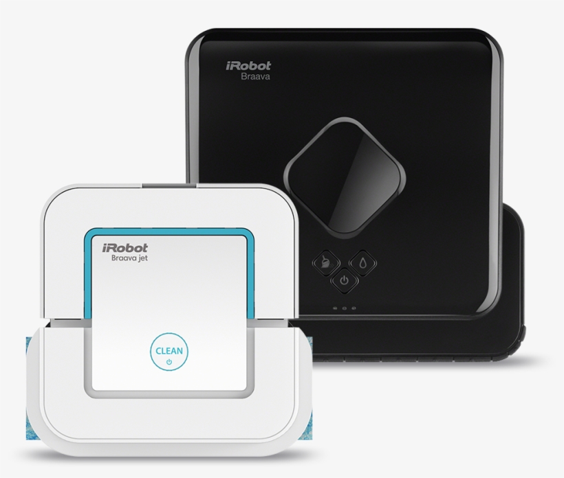 Braava®/mint - Irobot Braava 380t Wet/dry Robotic Floor Cleaner, transparent png