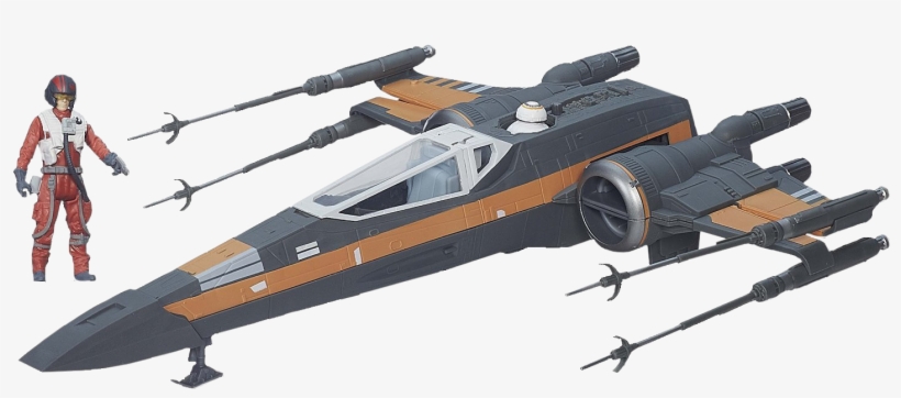 X-wing Fighter Vehicle - Poe Dameron X Wing Toys, transparent png
