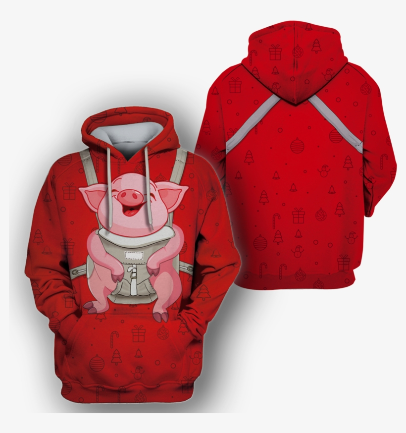 3d Baby Sloth On Christmas Full Print T Shirt - T-shirt, transparent png