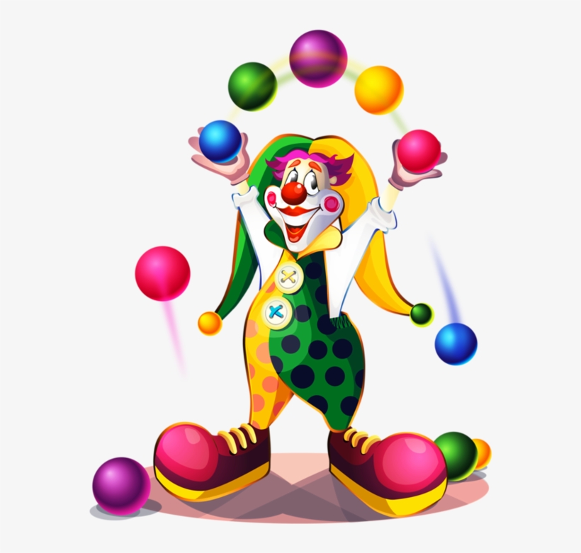 Circus Clown, Circus Art, Circus Costume, Send In The - Malabaristas Png, transparent png