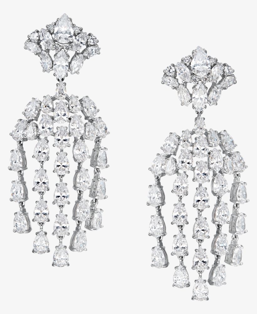 Annabelle Ciro Clip Chandelier Earrings Ciro Black, transparent png