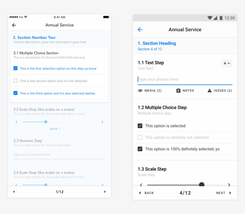 An Example To Show The Layout And Style Differences - Restore Mi Cloud Backup, transparent png