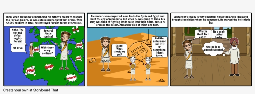 Alexander The Great Comic Strip, transparent png