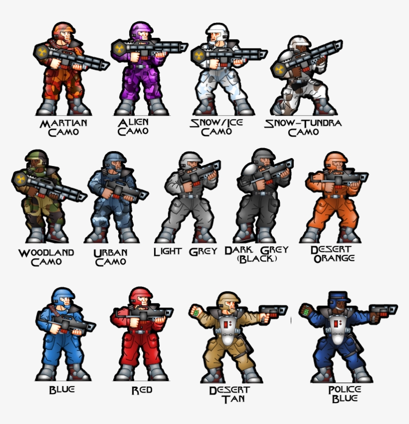 I - Sci Fi Paper Minis, transparent png