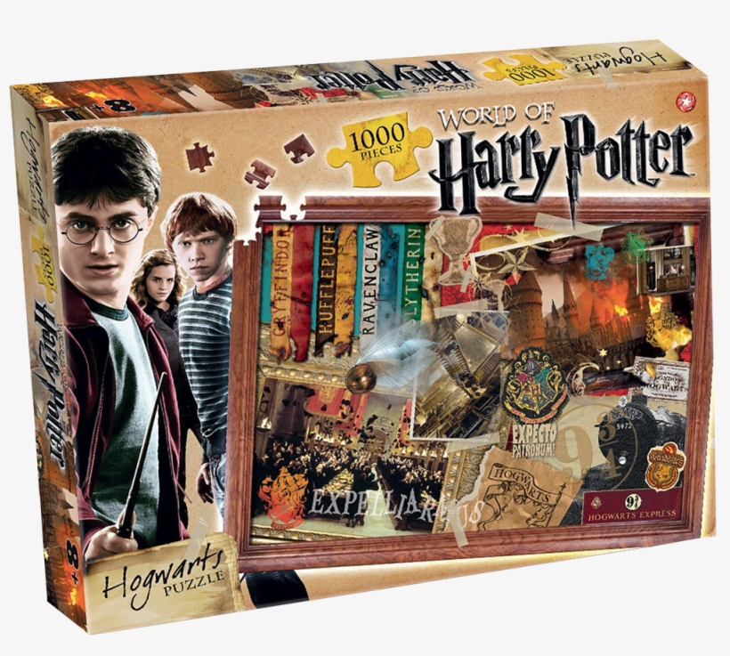 Harry - Harry Potter 1000 Pieces Puzzle - Hogwarts, transparent png