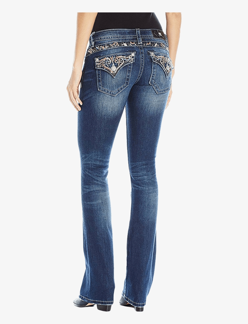 Miss Me Women's Boot Cut Jean - Dk 453, transparent png