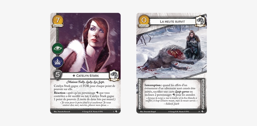 Dans Cette Nouvelle Extension, Vous Découvrirez De - Game Of Thrones The Card Game (second Edition) Wolves, transparent png