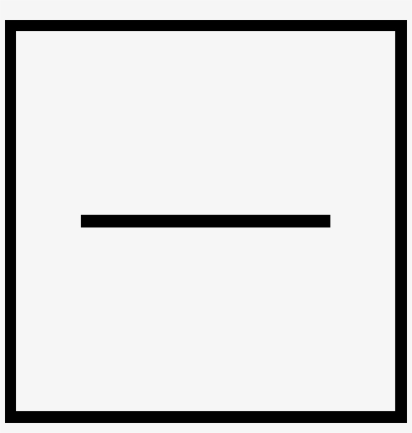 Negative Sign Calculator Minus Label 980x980 PNG Download PNGkit