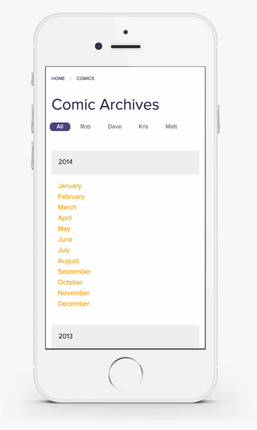 Explosm Iphone Archivepage V1 - Smartphone, transparent png