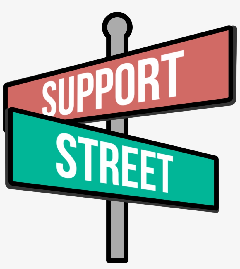 Support Street - Street, transparent png