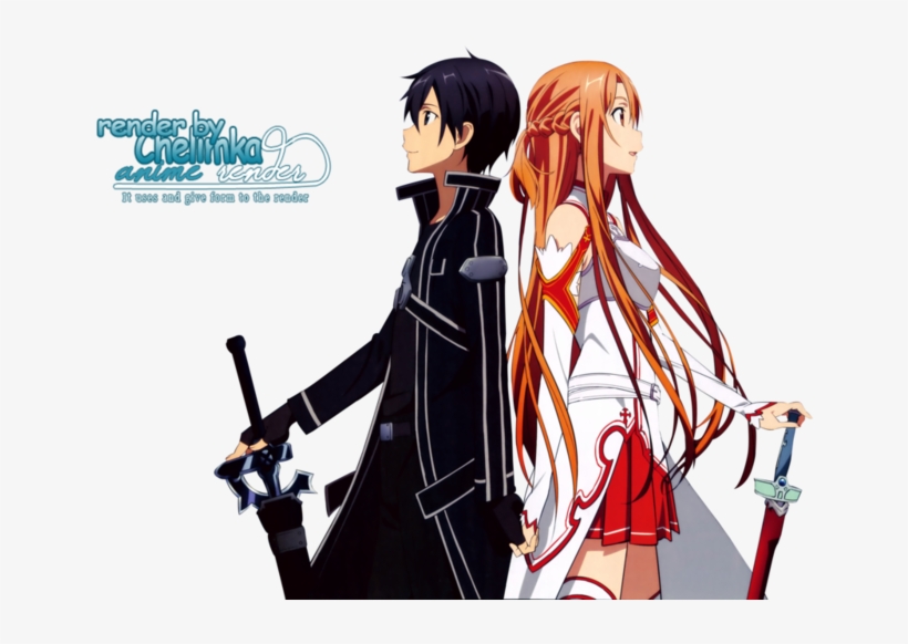 Sword Art Png Hd - Sword Art Online Render, transparent png