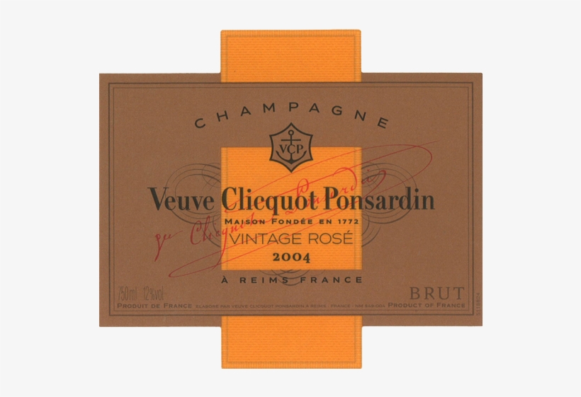 Closeveuve Clicquot Vintage Pink 2004 On Free Tasting - Veuve Clicquot Vintage Rosé 2004 750ml, transparent png