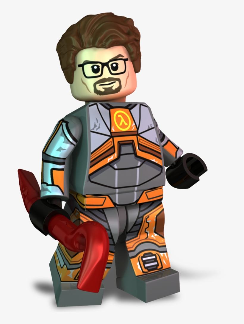 Lego Gordon Freeman, transparent png