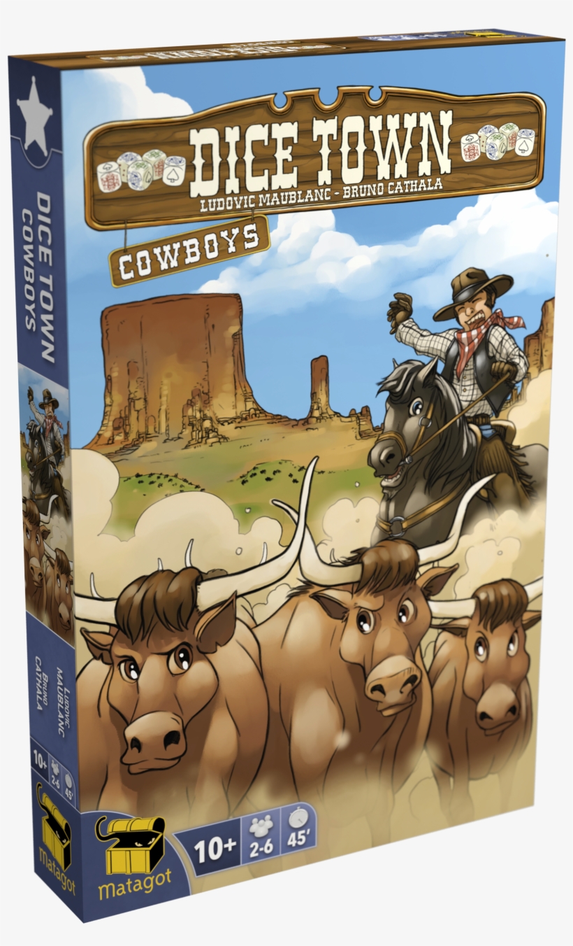 Dicetown Cowboy 2017 06 05 - Dice Town Extension, transparent png