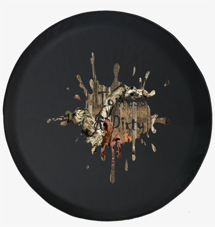 Jeep Topless & Dirty Mud Splatter Offroad Jeep Rv Camper - Creative Camo Tree Decorative Pillowcase Throw Pillow, transparent png