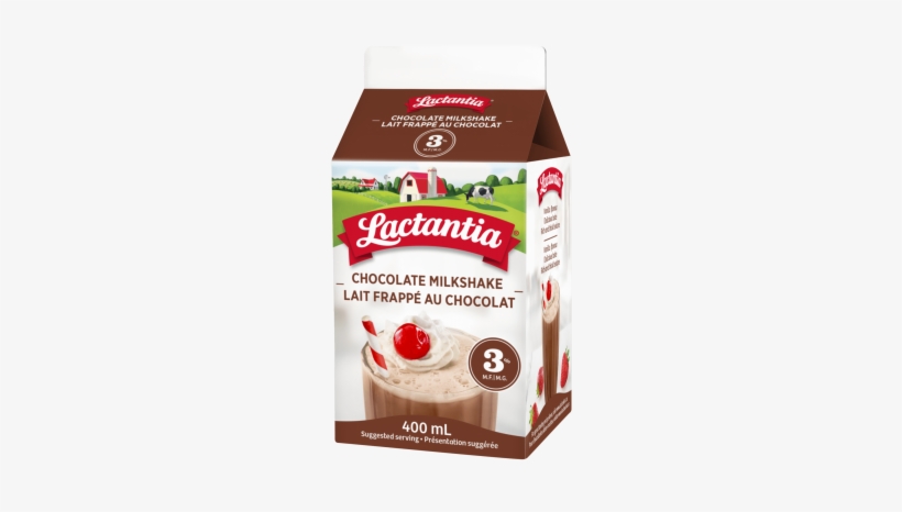 Lactantia® Chocolate Milkshake - Cream, transparent png