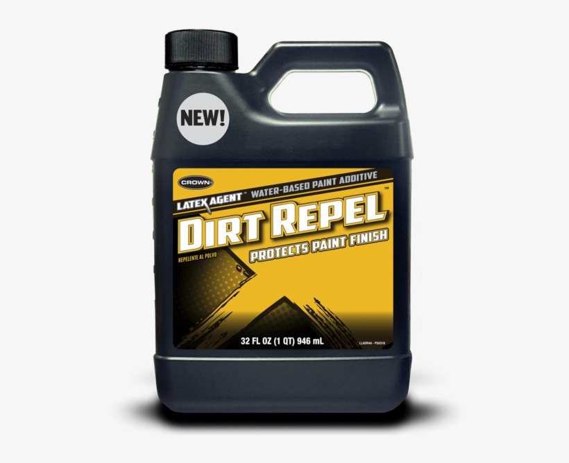 Dirt Repel - 1 Quart - Latex Agent Hard Coat 32 Fl Oz, transparent png