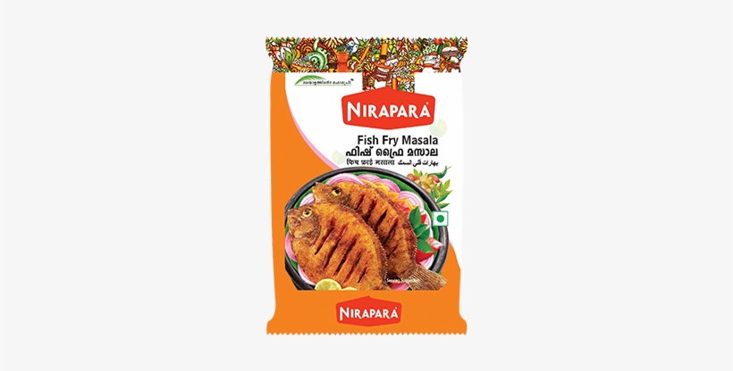 Nirapara Fish Fry Masala 100gmx72 - Masala, transparent png