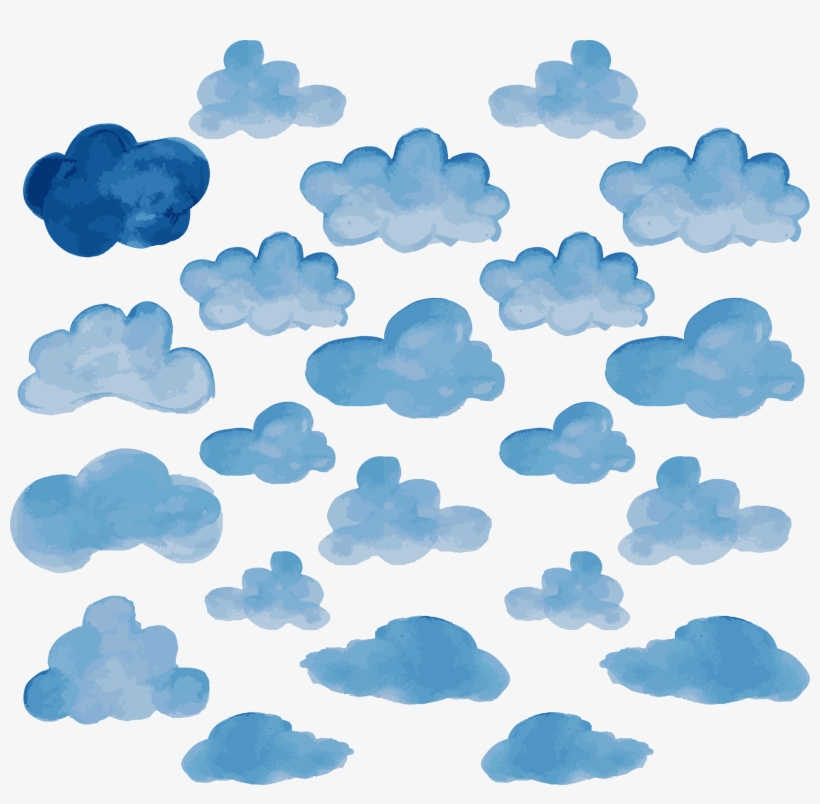 Cloud Sky Blue Euclidean Vector - Облака Вектор, transparent png