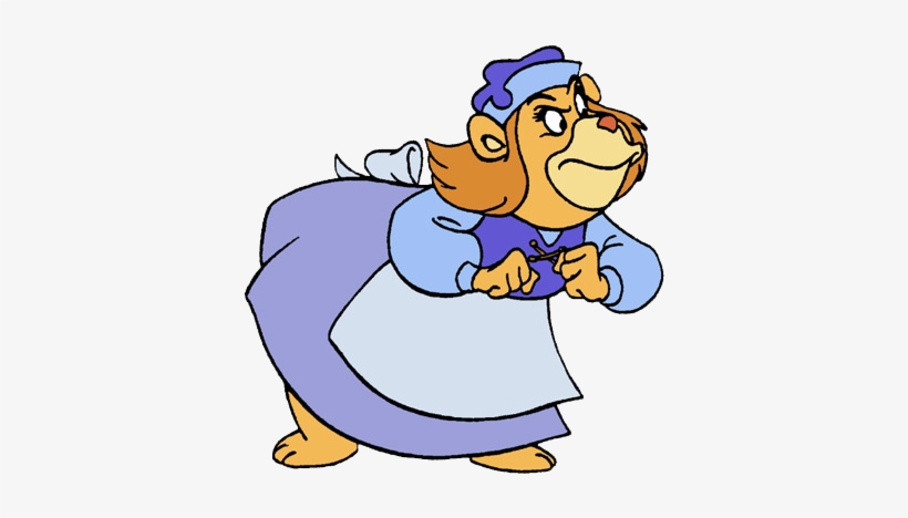 Blue Gummy Bear Cartoon Clipart - Gummi Bears Grammi Png, transparent png