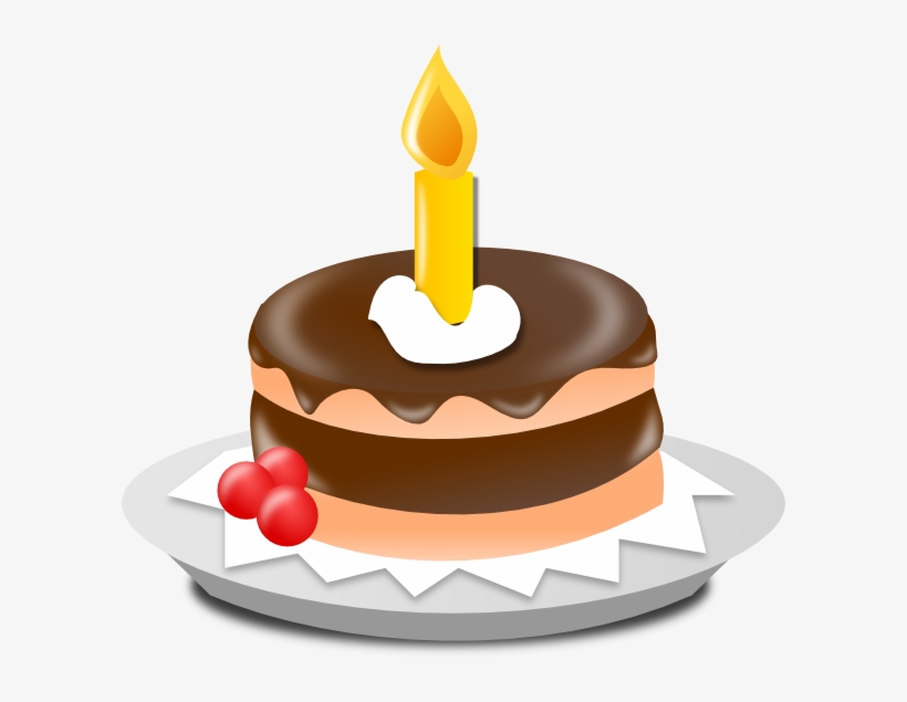 How To Set Use Birthday Cake And Candle Svg Vector, transparent png