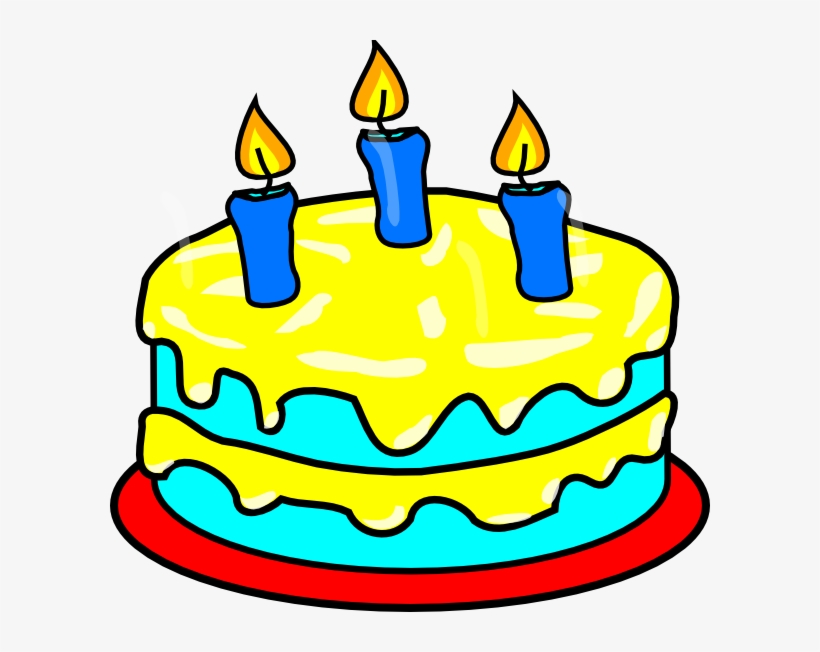 Candles Clipart Birthday Cake - Birthday Cake Clip Art, transparent png