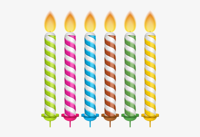 Birthday Candales - Png Birthday Candles Clipart, transparent png