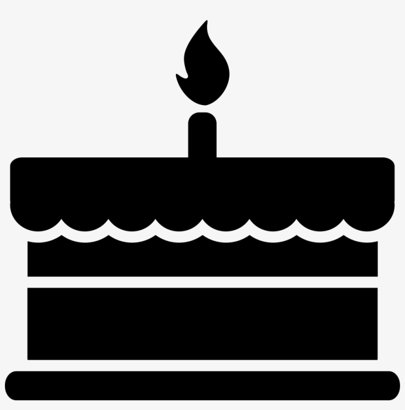 Birthday Cake With One Burning Candle Comments - Feliz Cumpleaños Mi Pastora, transparent png
