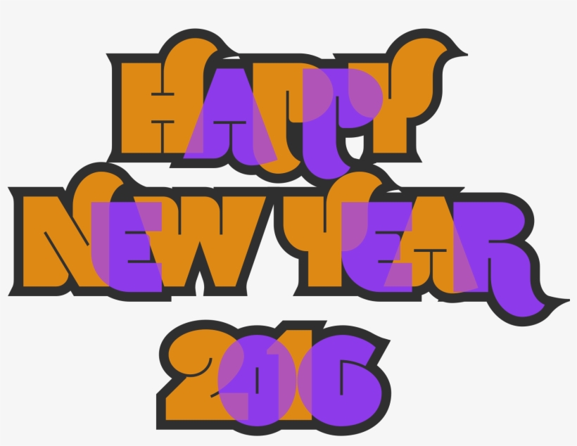 This Free Icons Png Design Of Happy New Year 2016, transparent png