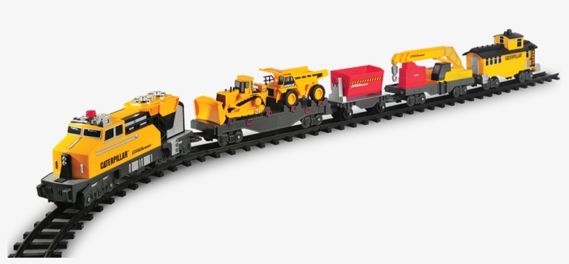 Toy State Industrial Cat Construction Express Train, transparent png