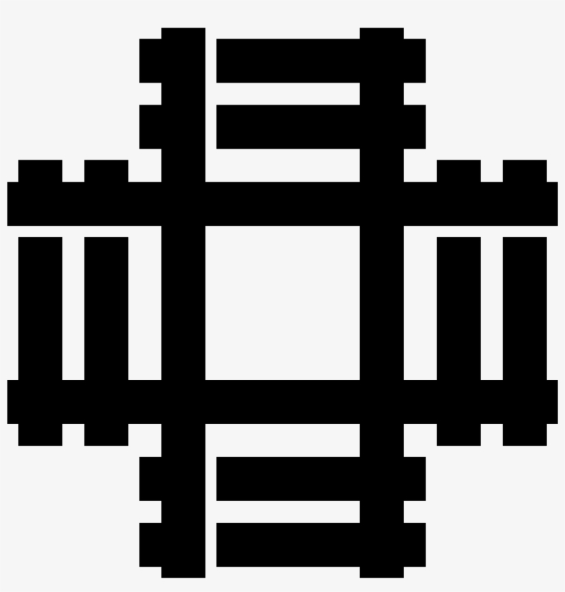 Train Tracks Filled Icon - Shutterstock, transparent png