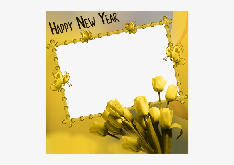Happy New Year Frame Online, transparent png