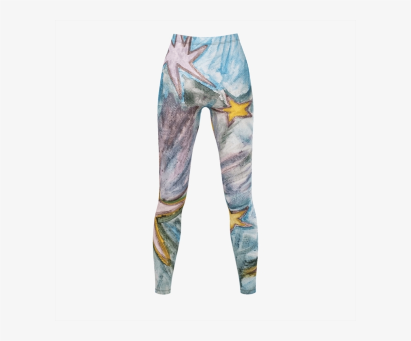 Night Sky Leggings - Leggings, transparent png