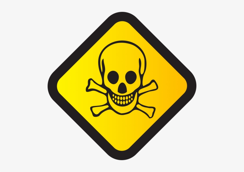 Toxic Sign Png Clip Art - Toxic Sign Transparent, transparent png