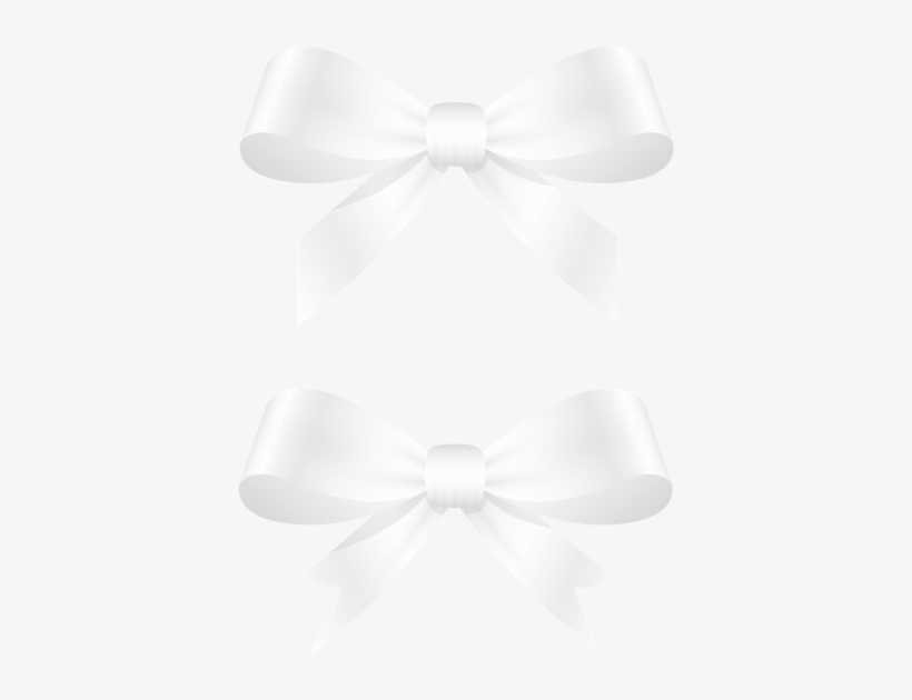 Ribbon Clipart, Frame, Bow Design, Easy Crafts, Hair - Moño De Liston Blanco Png, transparent png