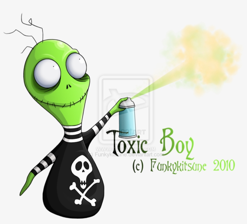 Roy The Toxic Boy By Funkykitsune - Tim Burton Drawings Toxic Boy, transparent png