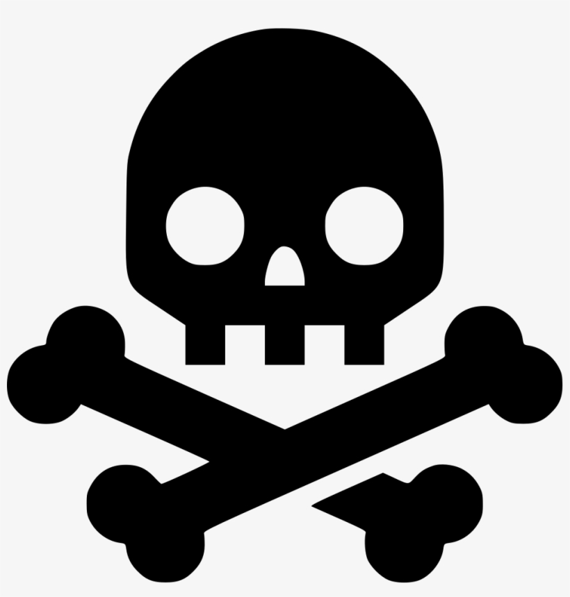 Crossbones Skeleton Death Svg Png Icon Free - Death Icon Svg, transparent png