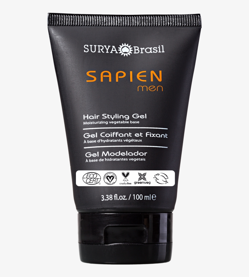 Sapien Men Hair Styling Gel - Water Based Anal Lube, transparent png