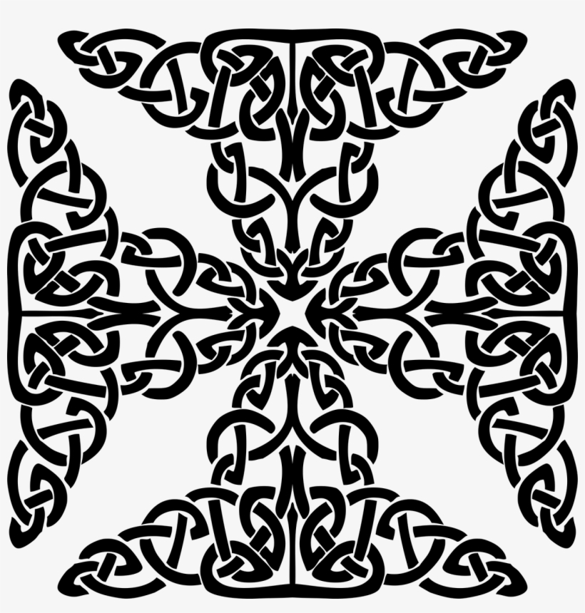 Cross Jesus Celtic Knot - Celtic Knot Cross Png, transparent png
