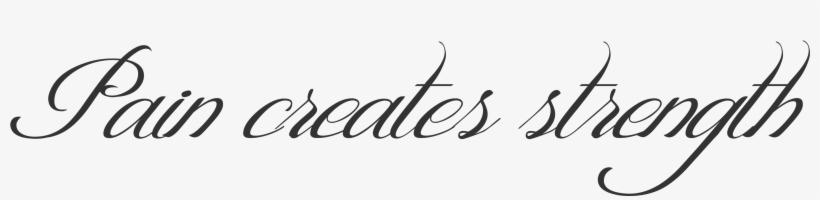 Pain Create Strength Tattoo Design - Onebellacasa Master Of Fate, Captain Of Soul Throw, transparent png