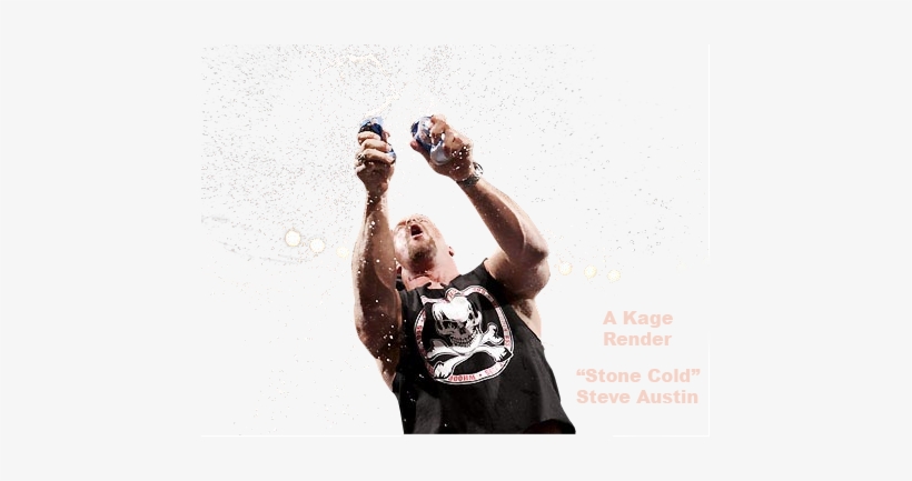Steve Austin - Stone Cold Steve Austin Beer Transparent, transparent png