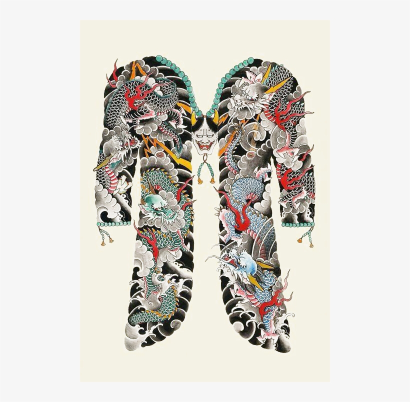 Tebori Tattoo - Japanese Tattoo Transparent, transparent png