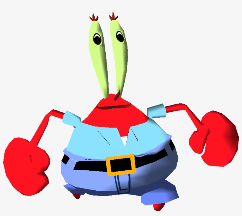 Enjoy - Mr Krabs Battle For Bikini Bottom, transparent png