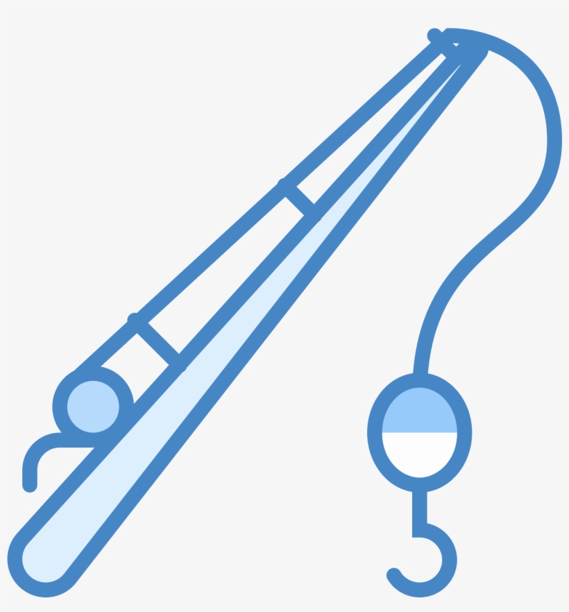 Fishing Pole Icon - Symbol, transparent png