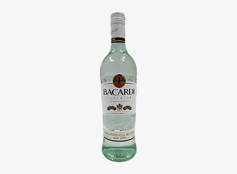 Bacardi Superior Original Premium Rum 700ml - Bacardi, transparent png