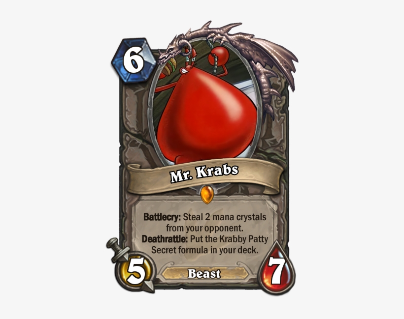 Krabs In Hearthstone - Good News Everyone Putricide, transparent png